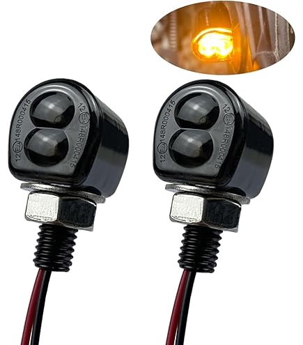 【カスタムダイナミクス】USA ハーレーダビッドソン　ウインカーLED Custom Dynamics LEDウインカーインサート ProBEAM アンバー