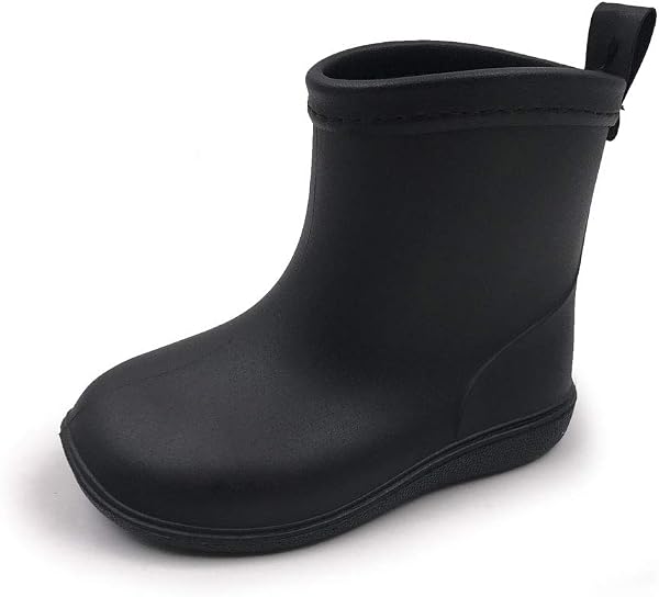 Amoji YXJT18 Kids Rain Shoes, Short Length - 1