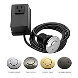 Northstar Décor AS010 Garbage Disposal Single Outlet Air Switch (Stainless Steel) [並行輸入品]