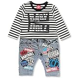 ベビードール ボーダー切替ロンパース 子供服 ベビー 70cm ブラック