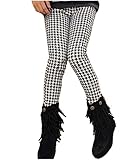 Ziweiba ジュニア ガールズ 女の子 厚い 秋冬 パンツ 防寒 チャック柄 ロングパンツ (140)