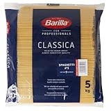 バリラ No.5 スパゲッティー 5kg [並行輸入品]