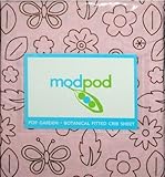Modpod Pop Garden Botanical Fitted Baby Crib Sheet by KidsLine