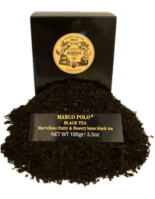 Amazon.co.jp: マリアージュフレール マルコポーロルージュリーフ缶