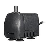 7W AC 110V 120V 400L / Hウォーターポンプガーデンファウンテン池アクアリウム水中ポンプ