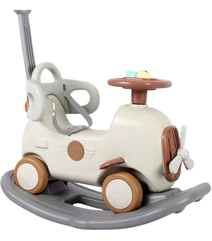 Amazon.co.jp: ZHZ 足蹴り車 1-5歳子ども乗り物おもちゃ 足蹴り車兼用