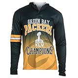 NFL Football Super Bowl Champions CommemerativeポリエステルパーカーTシャツ – Pickチーム 3L