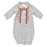 (ocean&ground) オーシャン＆グラウンド ベビー ドレス カバーオール 女の子 2way 50cm 60cm 新生児 3720402 ベビー 女の子 長袖 赤ちゃん ロンパース