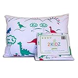 幼児用枕カバー – 100 % Organic Jerseyコットン。Made For A 13 x 18枕。Perfectサイズfor our little ones。マシン洗濯機と乾燥機安全。Ma