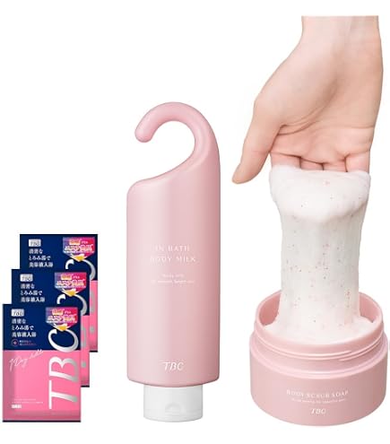 Amazon | TBC お風呂美容セット【4種セット(ボディスクラブ Amazon | TBC お風呂美容セット【4種セット(ボディスクラブ