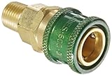 Eaton Hansen GR603SL Brass 600 Series Oxyacetylene Service, Coupler Socket, 1/4 Body size x 1/4 NPT 