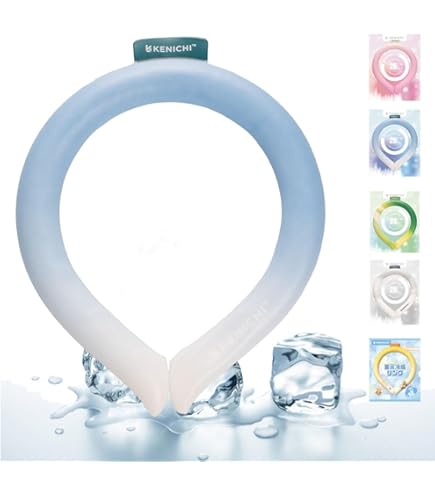Amazon.co.jp: クールリング キッズ ネッククール 冷感リング アイス