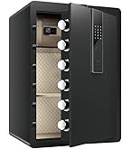 Amazon.co.jp: 金庫 指紋式 テンキー式 電子 タッチパネル金庫 指紋