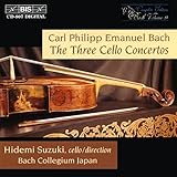 C.P.E.バッハ : チェロ協奏曲 / 鈴木秀美、バッハ・コレギウム・ジャパン (C.P.E.Bach : The Three Cello Concerots / Hidemi Suzuki, Bach Collegium Japan) [CD] [Import] [日本語帯・解説付]