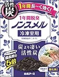 【まとめ買い】ノンスメル 冷凍室用置き型 １年間脱臭 ２０ｇ ×3個