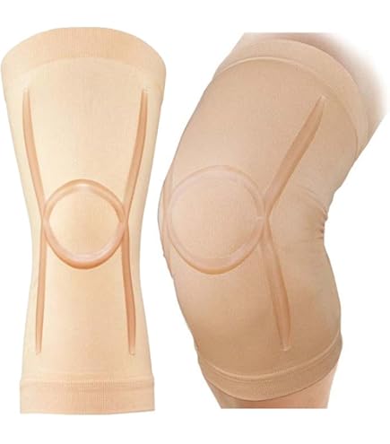 タフシロン 人工筋肉 膝サポーター ホールド　 2枚入り2組分 ベージュ 人工筋肉サポータータフシロンホールド2枚組 : はぴねすくらぶ