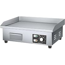 Amazon | グリドル プレス鉄板 卓上鉄板焼 818型PSEグリドル鉄板焼き 