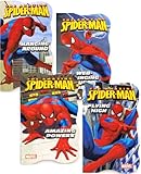 Spiderman Shaped Board Books (Set of 4)