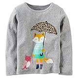 カーターズ Carter's フォックス ベビー ｔシャツ 春秋 Fox Tee 18M (78-83cm) [並行輸入品]