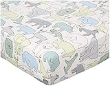 DwellStudio Caravan Fitted Crib Sheet - Caravan [並行輸入品]