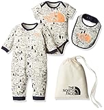 (ザ・ノース・フェイス)THE NORTH FACE ロンパースセット NTB11710 CP クリッタープリント 70