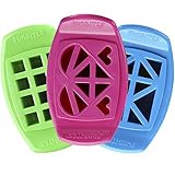 FunBites Food Cutter Set, Yellow Squares/Pink Hearts/Orange Triangles by FunBites