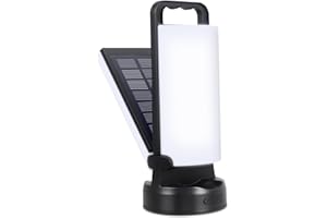 EXTEDRG ソーラーランタン【0電気代&2way給電式 】 キャンプランタン LEDランタン 防災グッズ USB充電＆太陽光給電 白色 昼白色 暖色3色切替 無段階調光 5000mAh大容量 モバイルバッテリー機能 100時間連続点灯 ソーラーラ