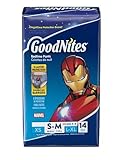 GoodNites Bedtimeトレーニングパンツ下着男の子の、S / M 14.0 EA ( 4pack )