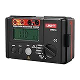 UNI-T デジタルメガー 絶縁テスター LCDバックライト 100V/250V/500V/1000V UT501A