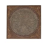 Deco 79 69246 Artist Wall Decor with Byzantine Floral Design【クリスマス】【ツリー】 [並行輸入品]