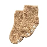 オーガニックコットン　日本製　ベビー用ふんわりパイルソックス　靴下　ブラウン　ORGANIC GARDEN　オーガニックガーデン