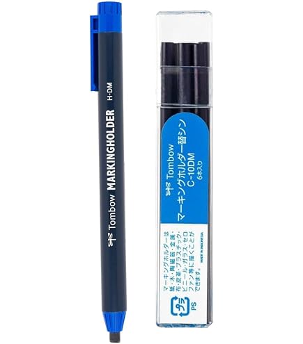 Amazon | トンボ鉛筆 マーキングホルダ- 赤 H-DM25 【10セット