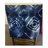 Super Nova Adult Bamboo Blanket - Tie Dye - Indigo by Austin Tie Dye Co