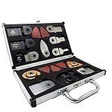 【CURT PRODUCT】マルチツール替刃 アルミケース入り スリムサンディングパッド マキタ 日立 ボッシュ カットソー 互換品