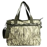 (レスポートサック)LeSportsac レディース ライアン ベビー トート 2way マザーズ バッグ アニマルカモ B 迷彩 カモフラ キリン 4262 D879 [並行輸入品]