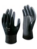 SHOWA BO500B Polyurethane Palm Coating Glove, 13-Gauge Engineered Nylon Liner, Large (Pack of 12 Pai