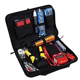 Seesii Network Lan Toolkit Network Cable Computer RJ45 RJ11 Cable Tester Diagnostic Tool Kit NF1107 