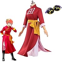 Amazon.co.jp: [Gun With] 銀魂 神楽 風 チャイナドレス + 黒