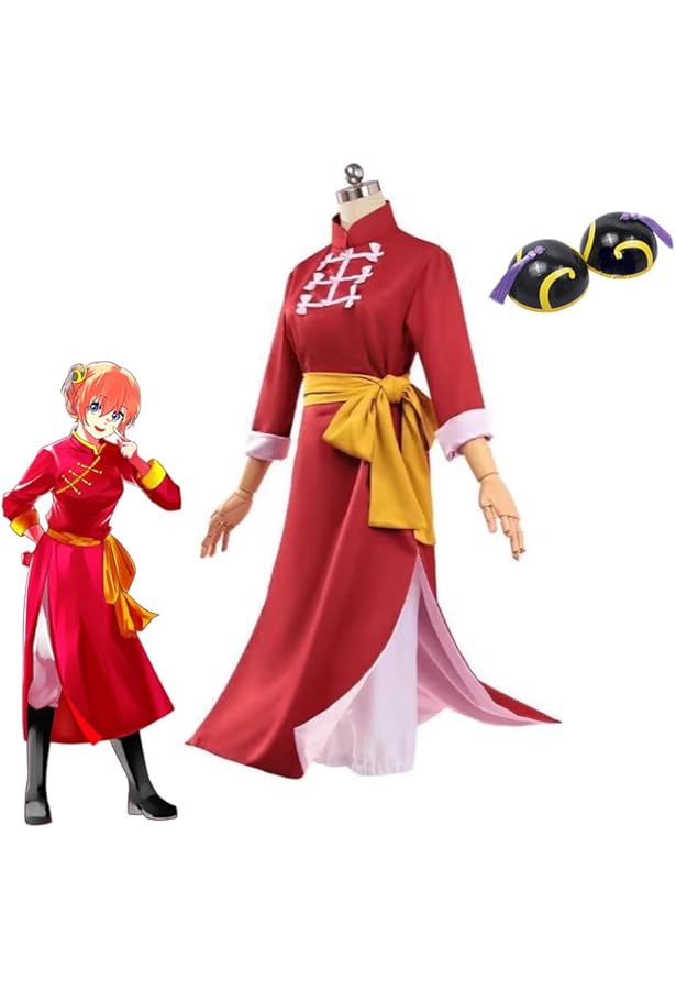 Amazon | [MAIKO] 神楽 コスプレ衣装 チャイナドレス コスチューム