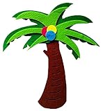 4 PCS、保育園のインテリア材質[ココナッツ木]壁のステッカー