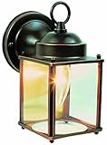 Design House 506576 Coach 1 Light Indoor/Outdoor Wall Light, Oil Rubbed Bronze [並行輸入品]