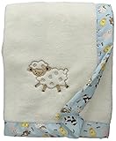 Trend Lab Framed Receiving Blanket, Baby Barnyard