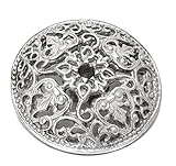 Carpe Diem Hardware 137-24 Juliane Grace with Escutcheon, Platinum [並行輸入品]