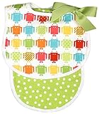 Raindrops Robot Bib and Burp Set, Green by Raindrops [並行輸入品]