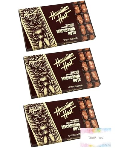 Amazon | ハワイアンホスト マカダミアナッツチョコレート 4oz 8粒