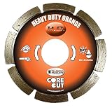 Diamond Products Core Cut Diamond Product 11253 Heavy Duty Orange Segmented Small Diameter Diamond B