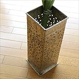 傘立て おしゃれ アンティーク デザイン クラシック ブラス傘立て A [diz4751]