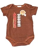 San Francisco 49ers NFL Licensed Football OnesieクリーパーCrawler