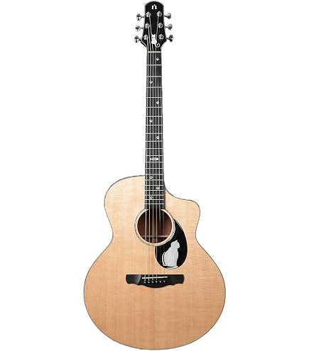 Amazon | Naga Guitars Satoshi Gogo WIND Series G-08OOC OOスタイル