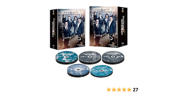Amazon パーソン オブ インタレスト 1st 5th シーズン Dvd全巻セット 27枚組 Tvドラマ
